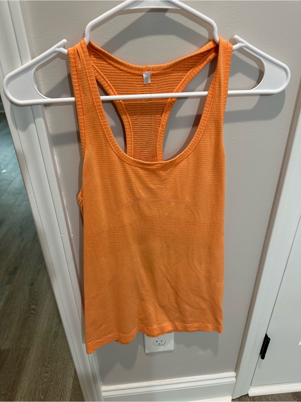 lululemon athletica Orange Racerback Tank